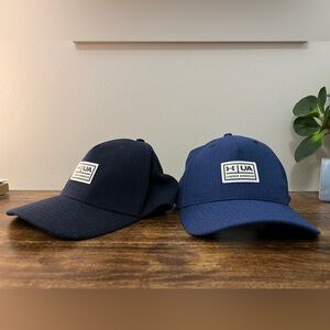 Under Armour Baseball Hat Navy and Dark Blue 2 Pack